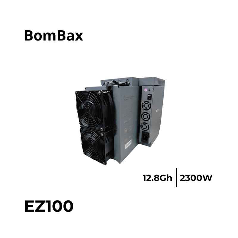 BomBax EZ100 Miner 12500Mh/s 2500W Etchash/ETC/ETHW/ETF/ZIL