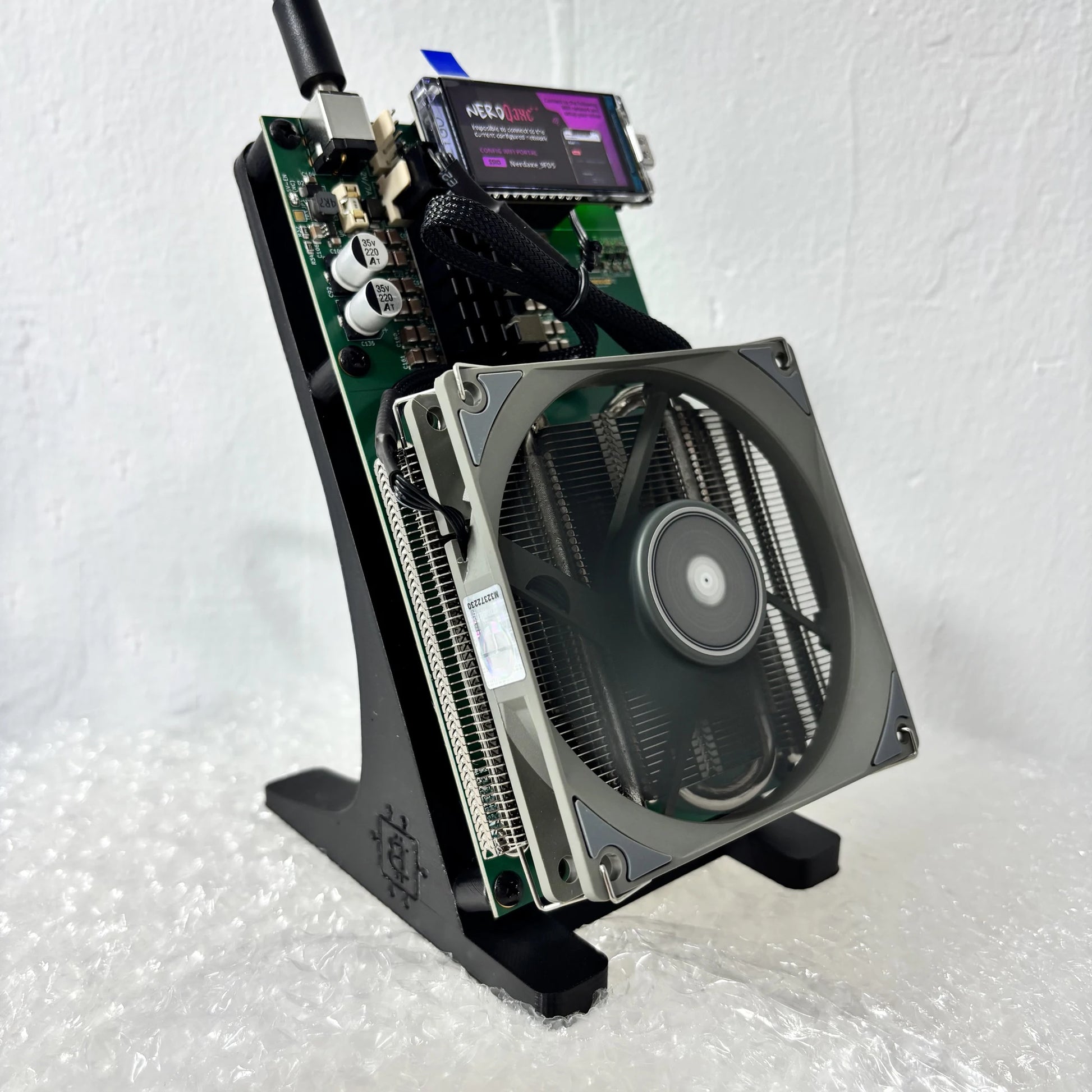 New Bitcoins Miner 601 Bitaxe Gamma NerdQAXE++ 4.8TH/s Solo Miner Chip WiFi BTC Lottery Crypto Miner Asic Silent Home Use Miner