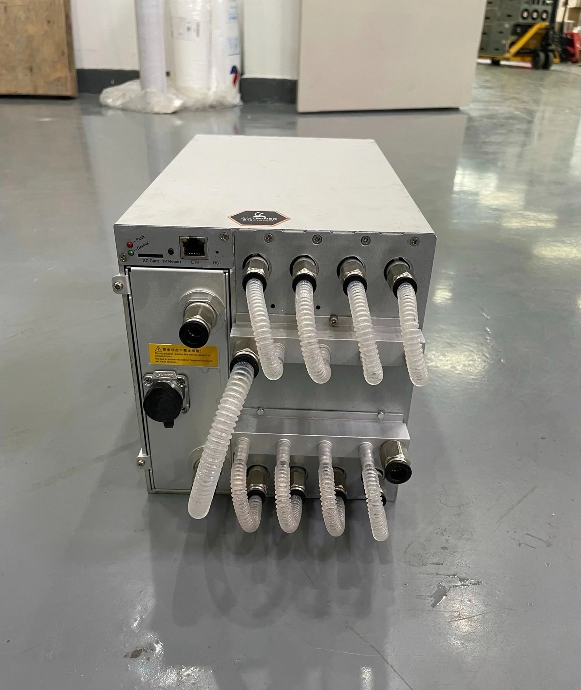 New Bitmain Antminer S21+ Hydro 395T 5925W 3 Phase Input 380~415V Antminer S21+ Hyd.