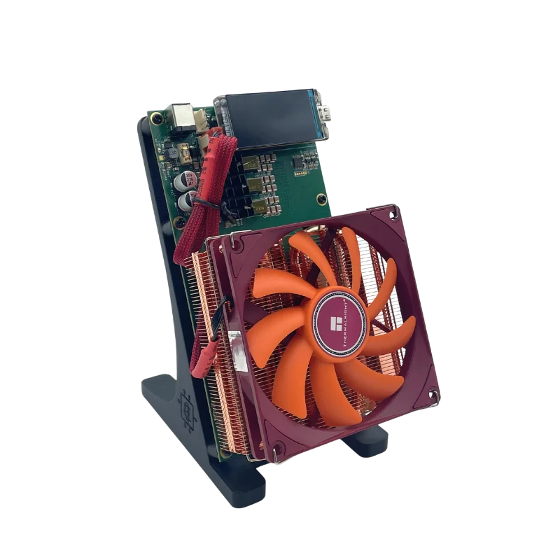 Nerdminer NERDQAXE++ BTC Miner 4.8TH/s 76 Watts Bitaxe NerdQaxe++