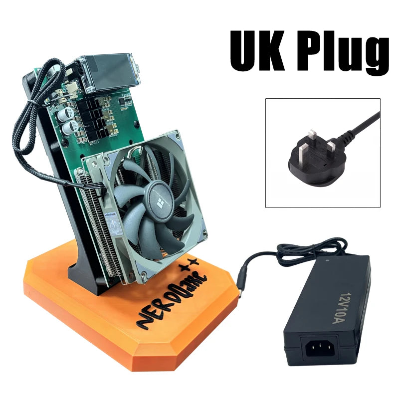 Bitaxe Miner NerdQaxe++ 4.8TH/s 2.4Gwifi Open-Source Silent Home Mining Solo Miner for BTC