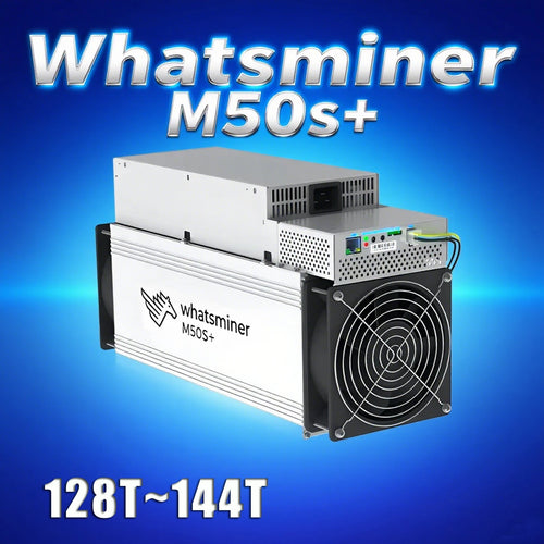 100% Original Brand New MicroBT Whatsminer M50S+ Miner 138T 136T M50S Plus Crypto Miner BTC Asic Miner Mining Machines with PSU