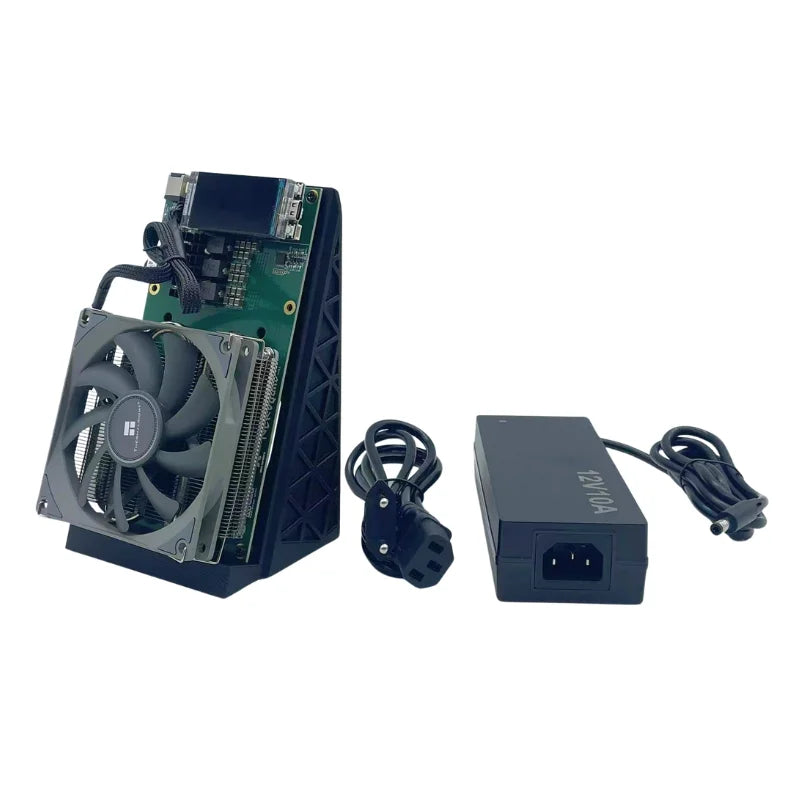 Nerdqaxe++ Bitcoin Miner 4.8 TH/s 4X BM1370 Chip (Same with Antminer S21 Pro) Open Source Bitcoin Minning Machine