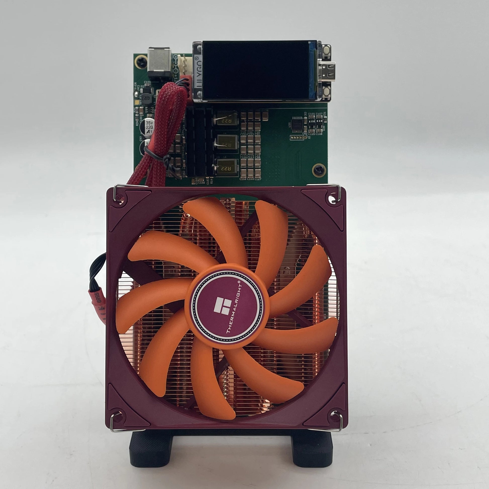H igh Quality Bitcoin Miner With PSU and Thickened Fan NerdQaxe BTC BCH BSV DGB Solo Miner BTC 4.8Th NerdQaxe++ Bitaxe
