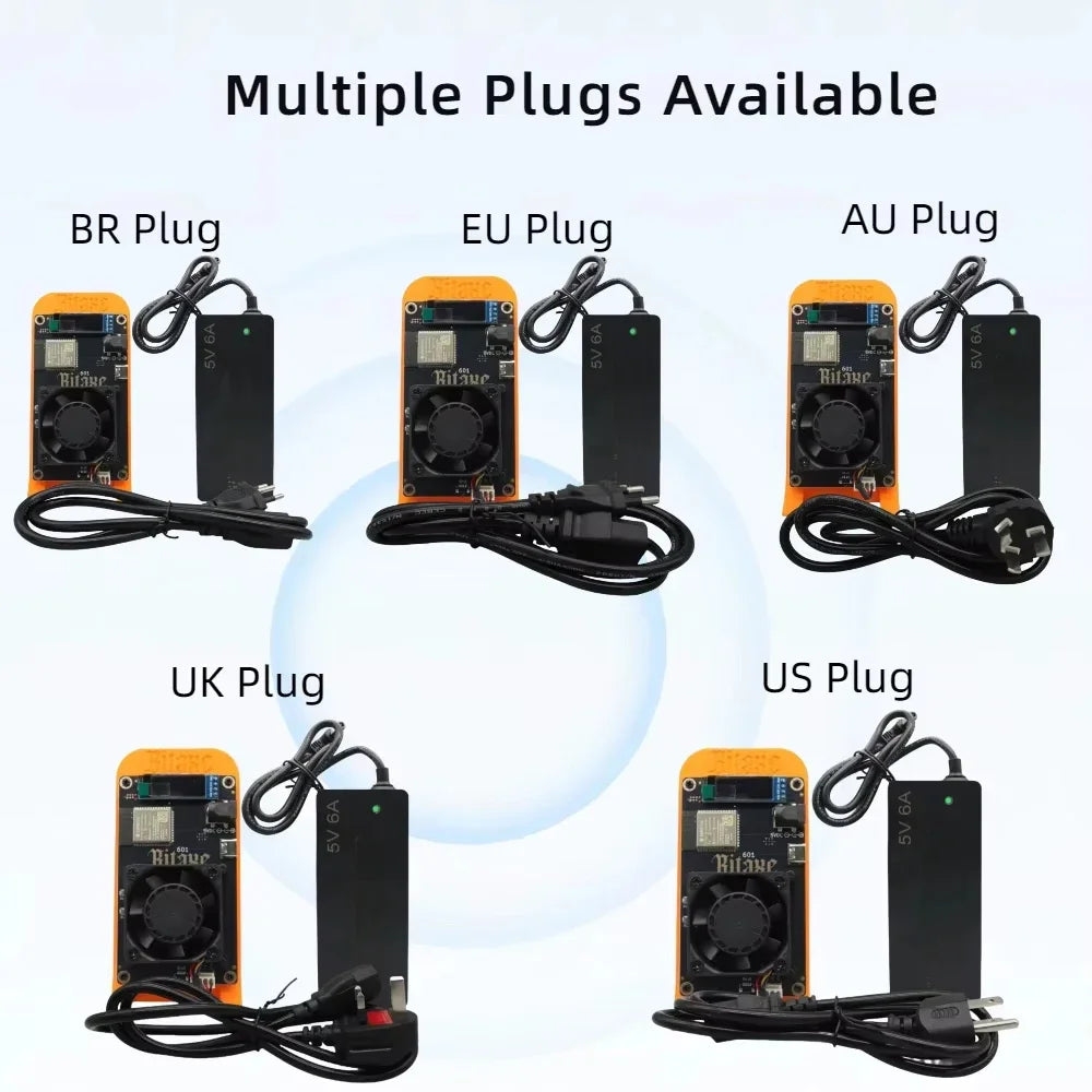 New 2025 Bitcoin Miners Bitaxe 601 Gamma 1.2TH/s Low Noise ASIC Miner Home Mining BTC Miners Cryptos Miner Mining Device