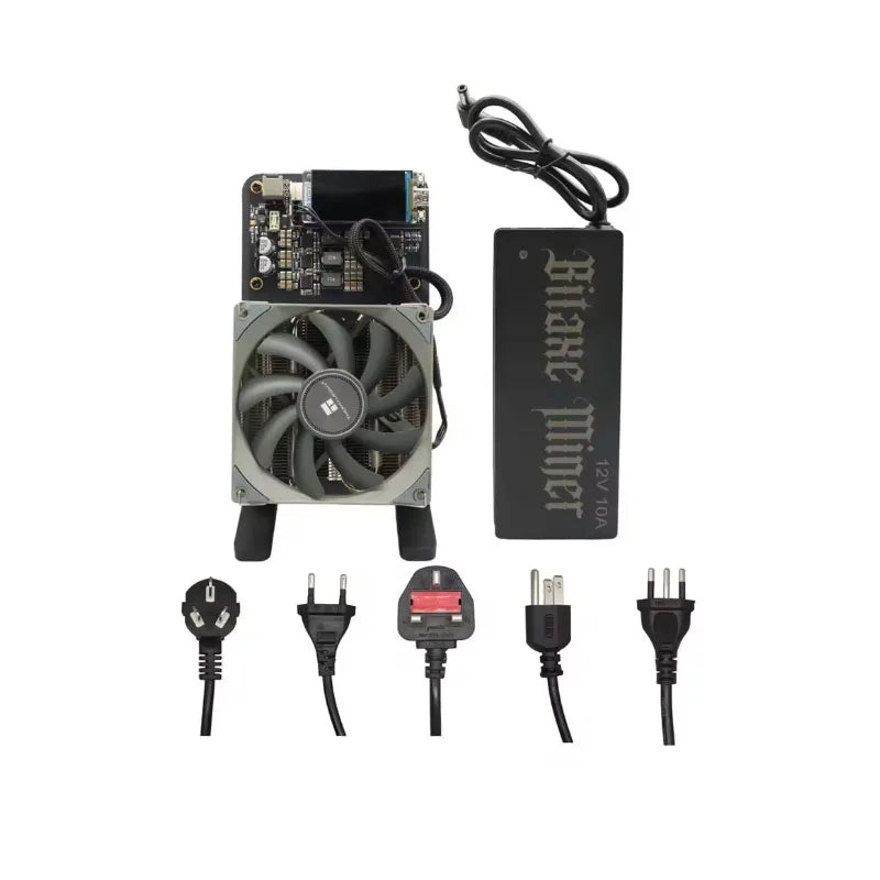 Bitaxe NerdQaxe++ 4.8TH/s Bitcoins Miner 4 Pieces BM1370 Asic Chip Solo BTC 68W 2.4G WiFi Open-Source Mining Machine Home Use