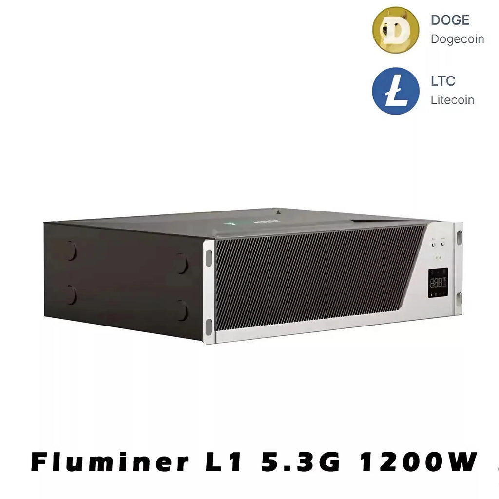 New Fluminer L1/L1 Pro Doge LTC Miner 5.3Gh/s 6Gh/s 1200W Litecoin Dogecoin Miner Doge Miner For Home Doge Mining