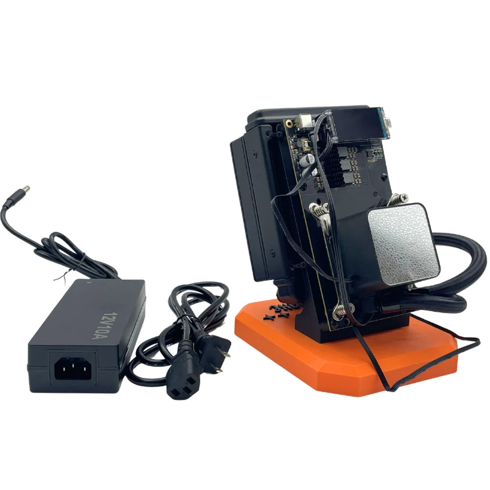 New Bitaxe NerdQaxe++ Hydro 4.8TH/s Liquid-Cooled Bitcoin Miner with 4*BM1370 ASIC Chips 2.4G WiFi Crypto Machine for Mining