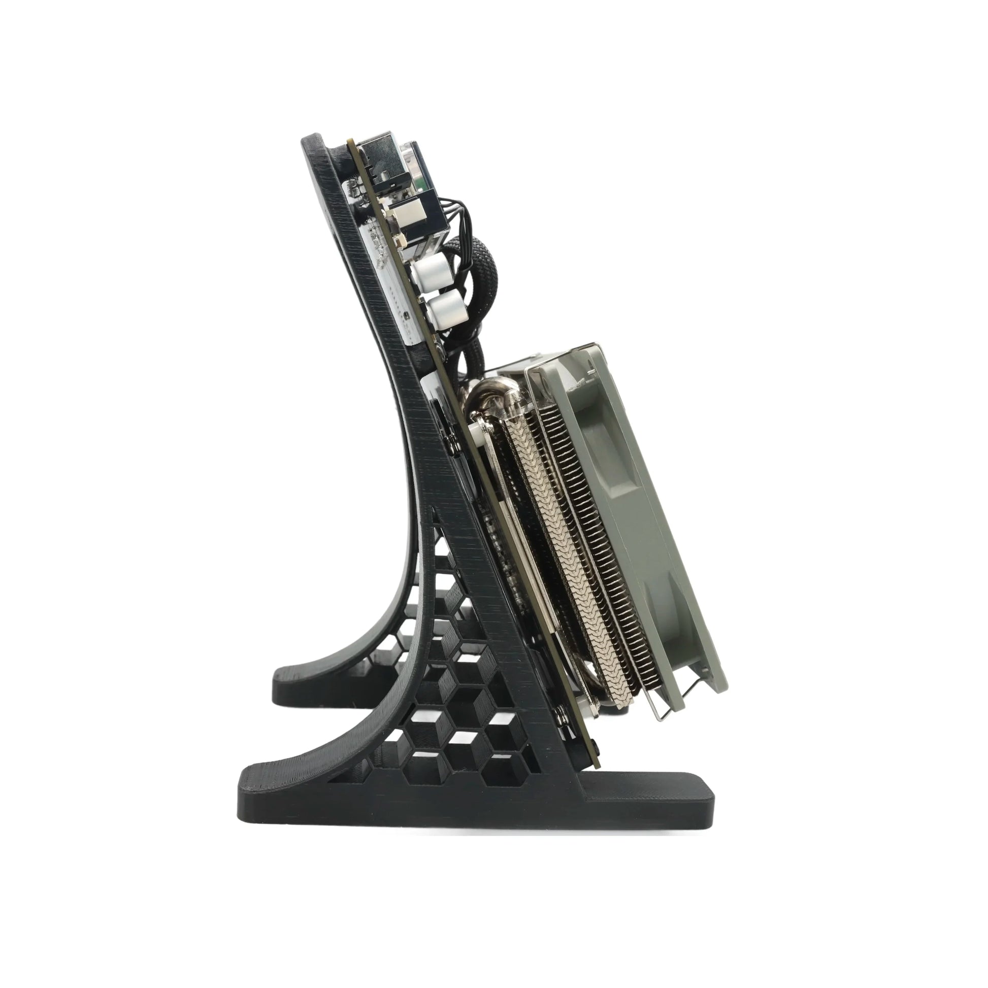 Bitaxe NerdQaxe++ 4.8TH/s 68w Bitcoins Miner 4 PCS BM1370 Asic Chip Solo BTC miner With 120W Power Supply