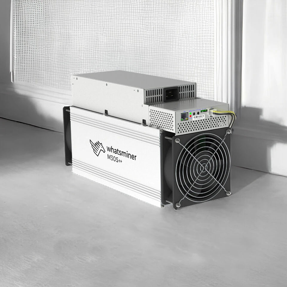 Whatsminer M30S++ 112T 110T 108T 106T 104T Asic Miner with PSU New Miner Better than Avalon 1166Pro 1246Pro Antminer S19