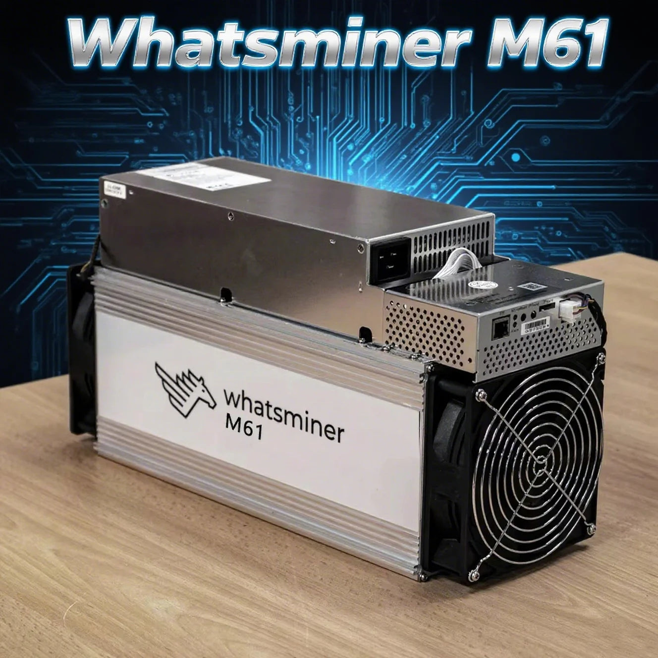 New BTC Miner Whatsminer M61 204Th/s 206Th 4000W Bitcoin miner SHA-256 Crypto BTC Mining Server MicroBit M61 ASIC Bitcoin Mining