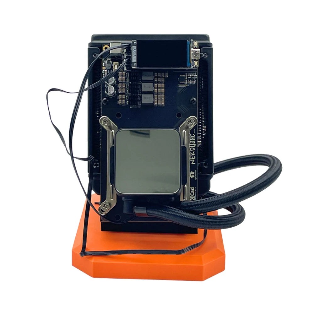 Hydro Cooling Bitaxe NerdQaxe++ ASIC Miner 4.8TH/s NerdQAxe+ + BTC Solo Miner With All kinds of Plug Water Cooling NerdQAxe