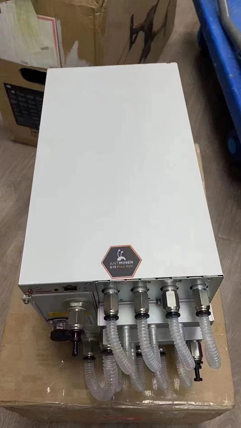 New Antminer S19 Pro+ Hyd Miner, 191Th 198Th BTC/BCH/BSV ASIC Mining Machine, Hong Kong In Stock