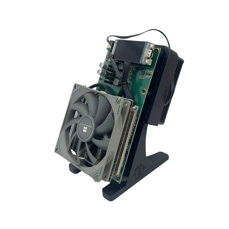 NerdQaxe++4.8T BTC Miner 80W Power Two Fans Prevent Overheating 4.8T Hash Rate For Efficient Bitcoin Mining Ideal For Home Use