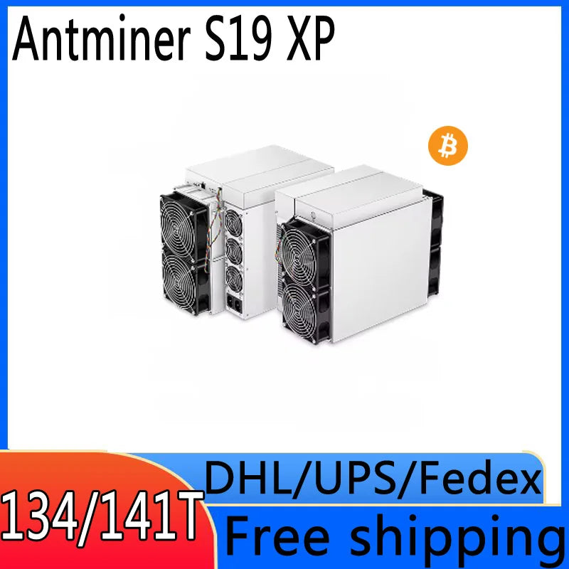 In Stock Antminer S19XP 141T/134T 21.5W/T High Profit Lower Power Consumption Bitmain BTC Miner Machine