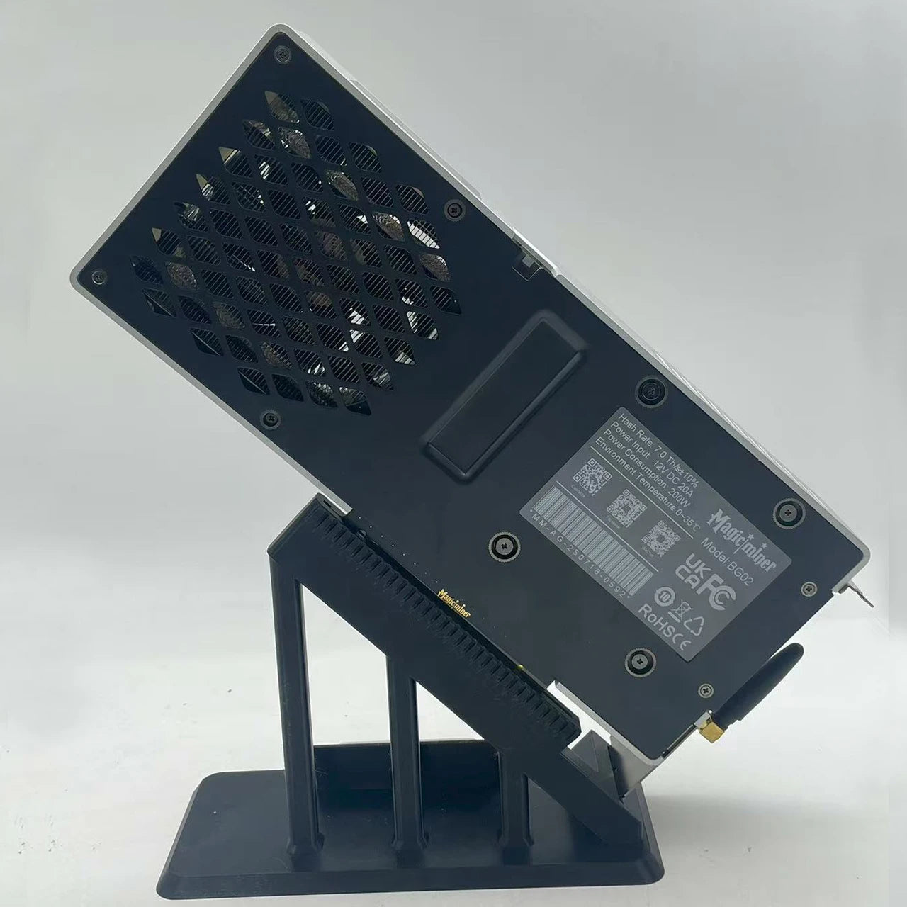 Magicminer BG02 SHA-256 Quiet Solo Miner｜150W Low Noise Desktop Mining Node｜Supports BTC/BCH etc.｜WiFi & RJ45｜Web Control
