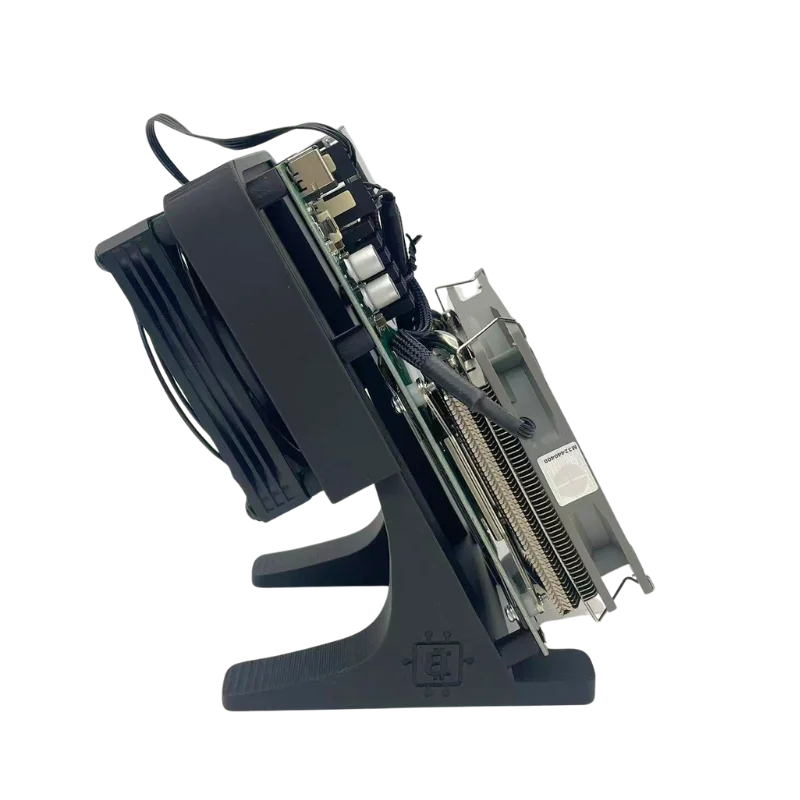 NerdQaxe++4.8T BTC Miner 80W Power Two Fans Prevent Overheating 4.8T Hash Rate For Efficient Bitcoin Mining Ideal For Home Use