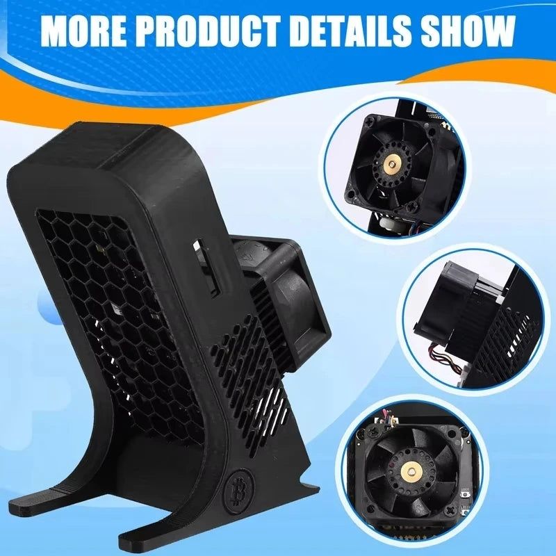 New Bitaxe Gamma 601 BTC Solo Miner 18W 1.2TH/S Crypto Miner BM1370 Asic Chip From Antminer S21 Pro Bitcoin BTC Miner US Plug