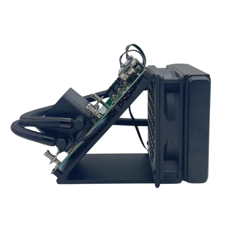 New Bitaxe NerdQaxe++ Hydro 4.8TH/s Liquid-Cooled Bitcoin Miner with 4*BM1370 ASIC Chips 2.4G WiFi Crypto Machine for Mining