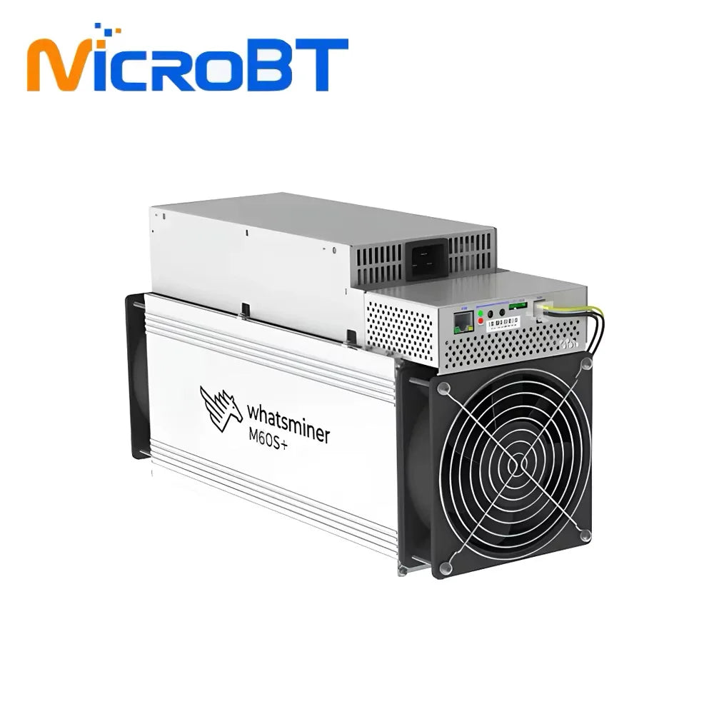 New MicroBT Whatsminer M60S+ 17W/T 200T 202T 204T 206T BTC Miner Bitcoin Crypto Mining BCH BCV Asic Miner Machines