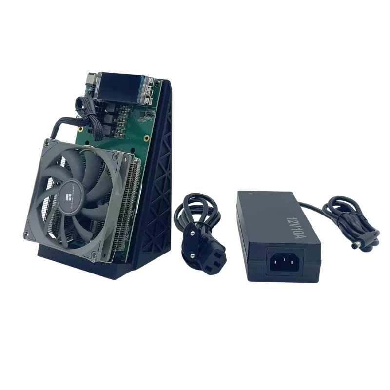 New Arraive Bitaxe NerdQaxe++ 4.8TH/s 78w Bitcoins Miner 4 PCS BM1370 Asic Chip Solo BTC miner With PSU Btc Mining Machine