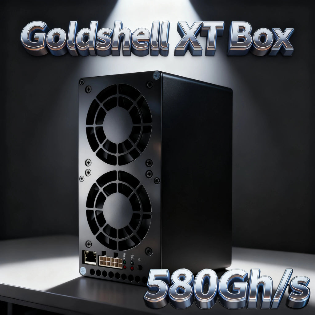 New Goldshell XT Box 580GH/s 400W Miner Tari (XTM) Mining Machine Algorithm SHA-3X XTM Coin Asic High Yield Miner