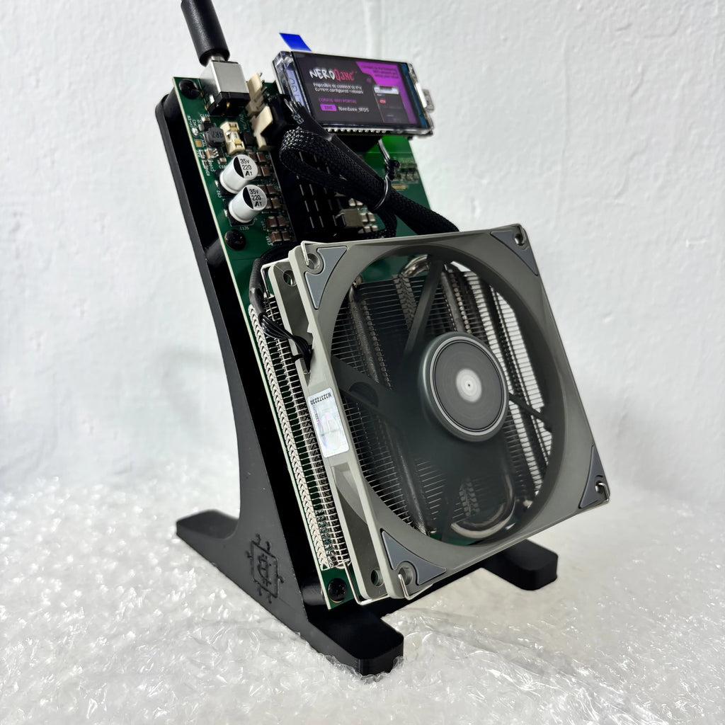 Bitaxe NerdQaxe++ 4.8TH/s Bitcoins Miner 4 Pieces BM1370 Asic Chip Solo BTC 80W 2.4G WiFi Open-Source Mining Machine With PSU