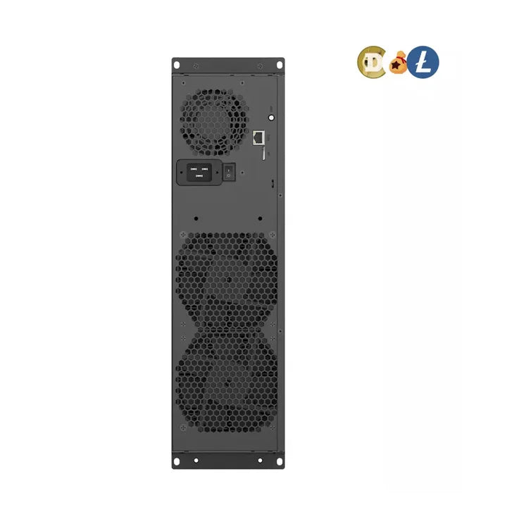 New Goldshell E-DG1M DOGE LTC Miner 3.4Gh/s Scrypt Algorithm Echo Miner Mine BEL Miner Dogecoin Mining Machine with PSU