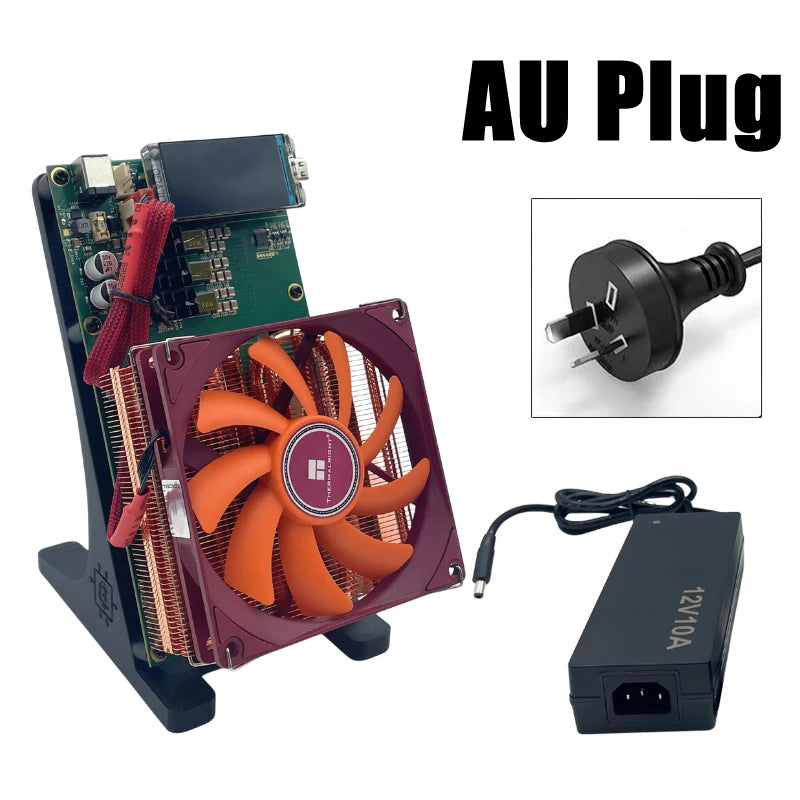 H igh Quality Bitcoin Miner With PSU and Thickened Fan NerdQaxe BTC BCH BSV DGB Solo Miner BTC 4.8Th NerdQaxe++ Bitaxe