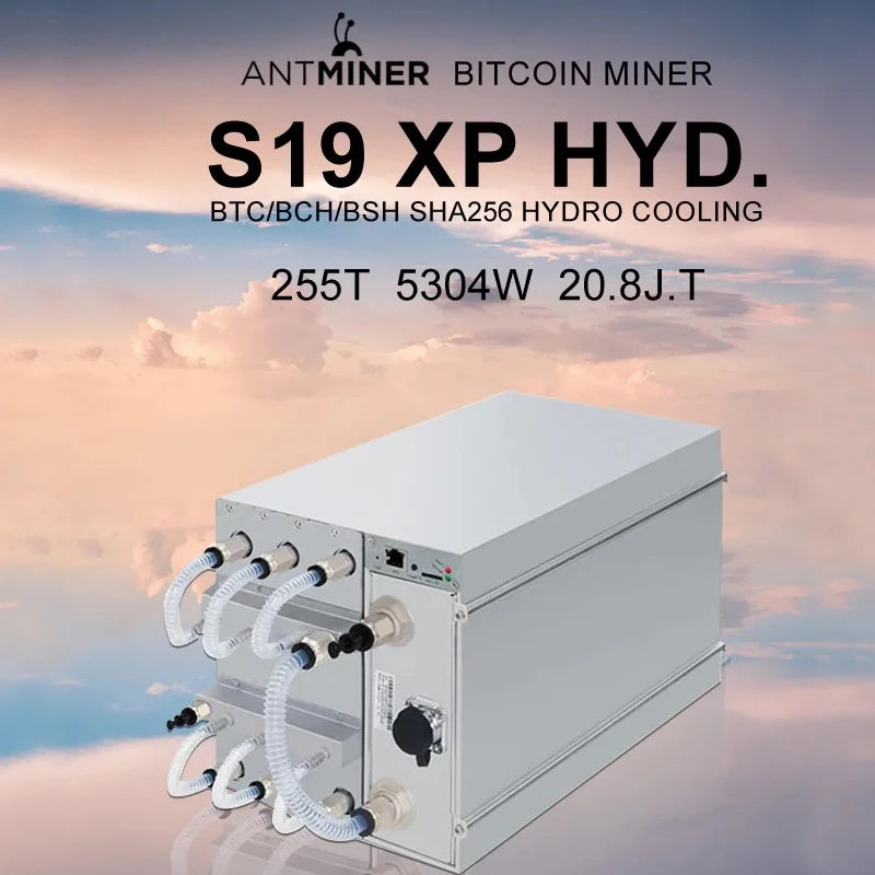 Asic Bitmain Antminer S19XP HYDRO 257TH/s 5345.6W 3Phase 380V Hydro-cooled Bitcoin Mining Device