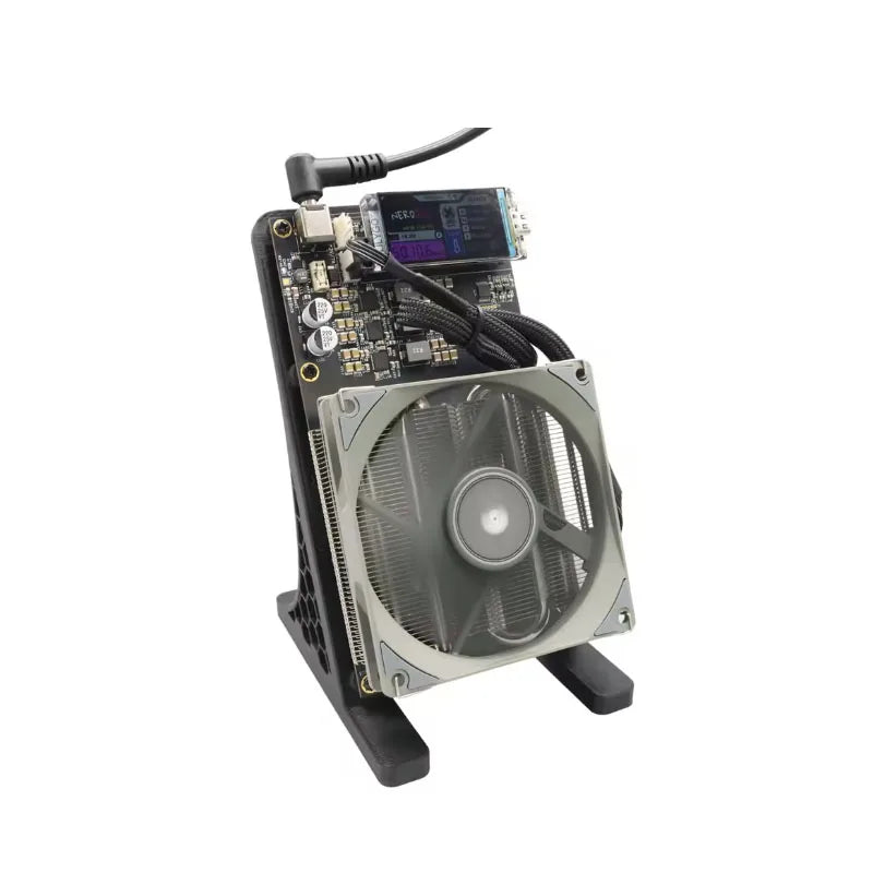 Bitaxe NerdQaxe++ 4.8TH/s 68w Bitcoins Miner 4 PCS BM1370 Asic Chip Solo BTC miner With power supply