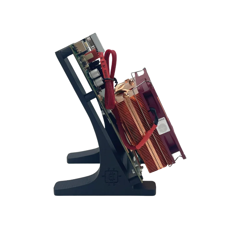 New Arraive Bitaxe NerdQaxe++ 4.8TH/s 68w Asic Bitcoins Miner BM1370 Chip Solo BTC 2.4G WiFi Open-Source BTC Mining Machine