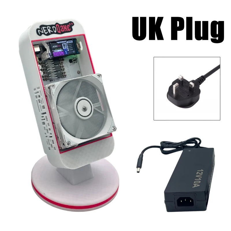 Bitaxe Miner NerdQaxe++ 4.8TH/s 2.4Gwifi Open-Source Silent Home Mining Solo Miner for BTC