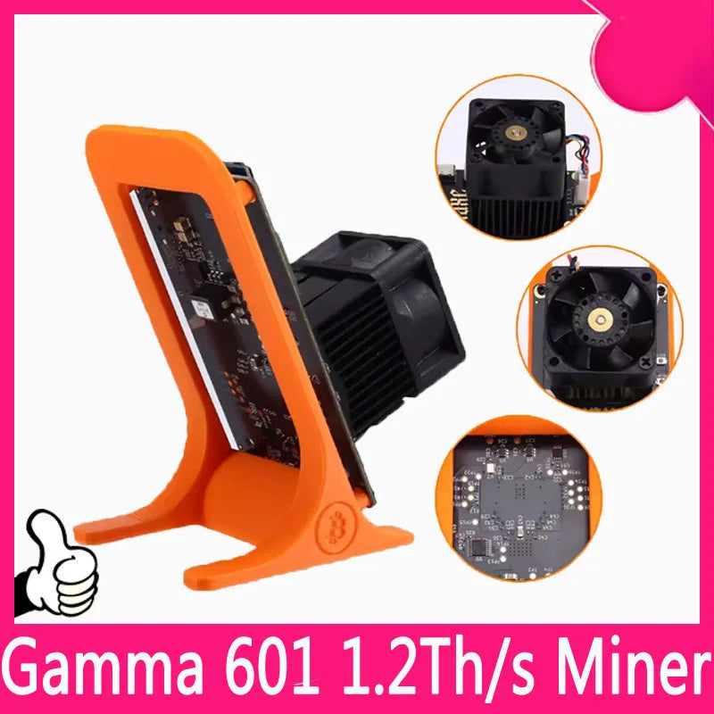 Bitcoins miner Bitaxe Gamma 601 cryptos miner 1.2TH/S asics kayano Asic crypto mining machine solo miner BTC Miners home use