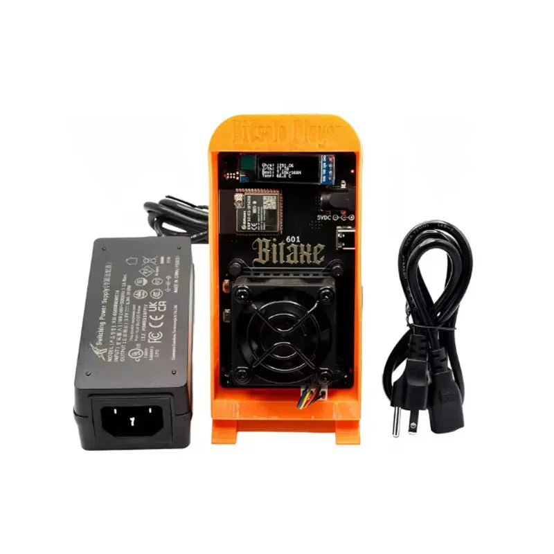 2025 Latest Bitaxe Gamma 601 1.2th/s 18W Open Source Bitcoin Miner With Power Supply