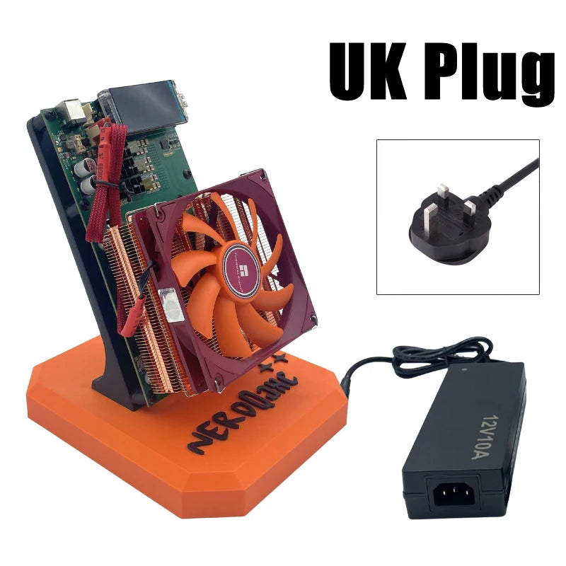 Bitaxe Miner NerdQaxe++ 4.8TH/s 2.4Gwifi Open-Source Silent Home Mining Solo Miner for BTC