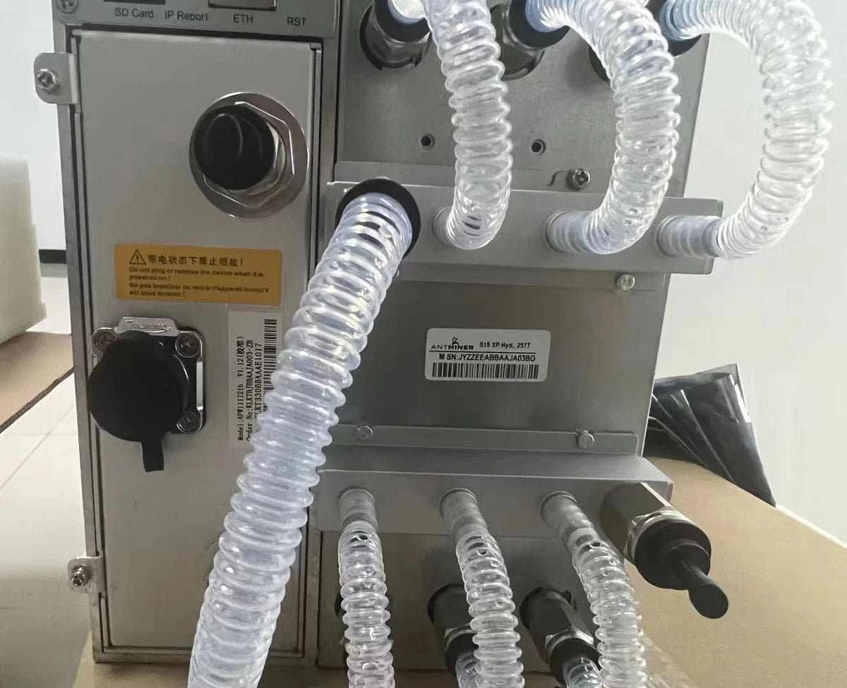 New Bitmain Antminer S19 XP Hyd 257Th/s 5304W Liquid Cooling ASIC Miner In Stock Fast Delivery