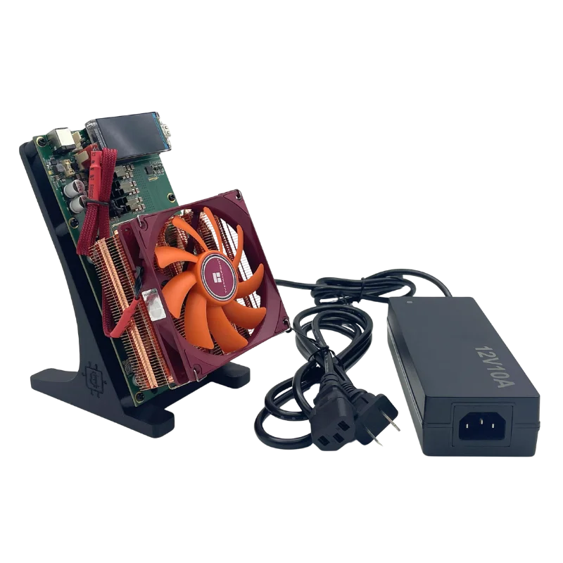 Nerdminer NERDQAXE++ BTC Miner 4.8TH/s 76 Watts Bitaxe NerdQaxe++