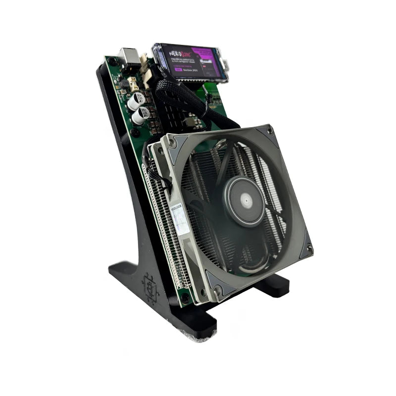 Bitaxe NerdQaxe++ BTC Solo Miner 4.8T-5TH/S 4XBM1370 ASIC Chip 80W Open Source Bitcoin Crypto Miner Silent Miner