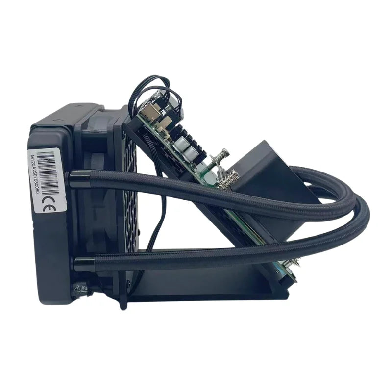 New Bitaxe NerdQaxe++ Hydro 4.8TH/s Liquid-Cooled Bitcoin Miner with 4*BM1370 ASIC Chips 2.4G WiFi Crypto Machine for Mining