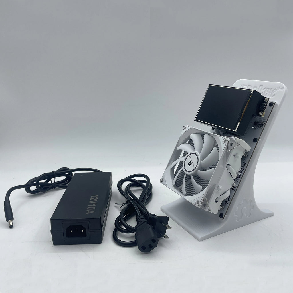 Original Brand New Bitaxe NerdQaxe++ 4.8Th/s A Larger Screen Bitcoin Miner Low Power Consumption Silent Home Solo BTC Miner