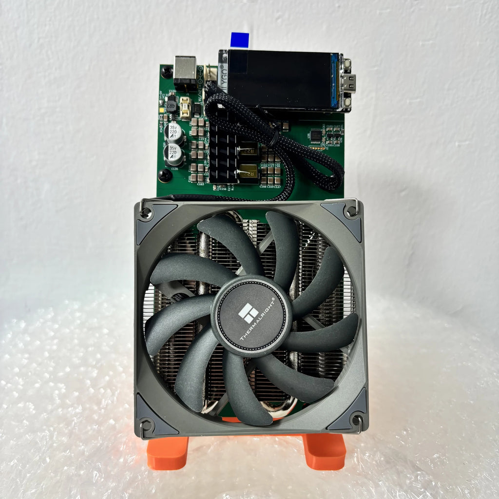 Bitaxe NerdQaxe++ 4.8TH/s Bitcoins Miner 4 Pieces BM1370 Asic Chip Solo BTC 68W 2.4G WiFi Open-Source Mining Machine Home Use