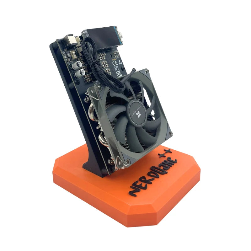 CE/FCC Certification Original Bitaxe NerdQaxe++ 4.8TH/s 4*BM1370 ASIC chip Fully Open-Source Bitcoin ASIC Miner