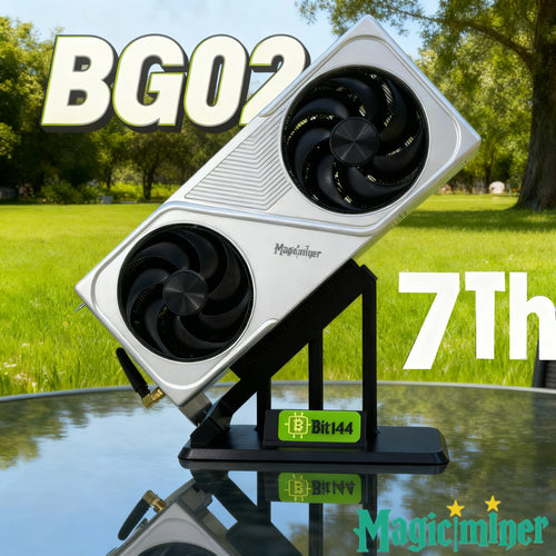 100% New Magic Miner BG02 7TH/s Bitcoin Miner BTC BCH BSV Crypto Miners Solo Miners Asic BTC Miner SHA-256 Mining Machine 150W