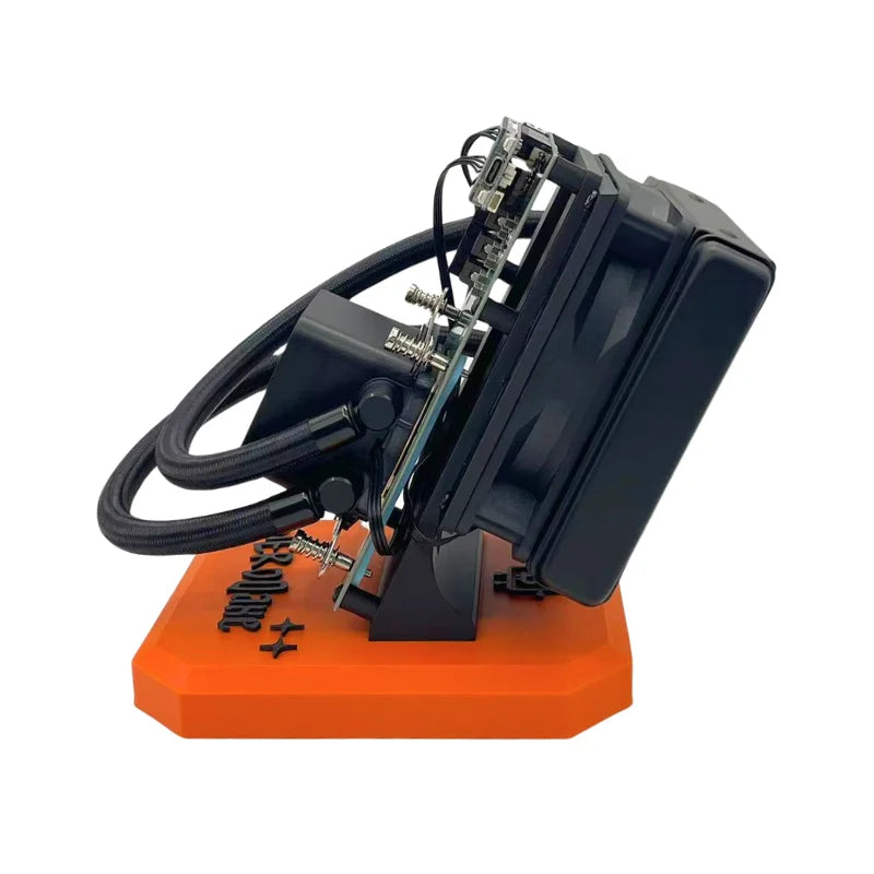 New Bitaxe Miner NerdQaxe++ 4.8Th/s BTC Coin Mining Machine Hydro Liquid Cooler Bitcoin Asic Miner with Power Supply