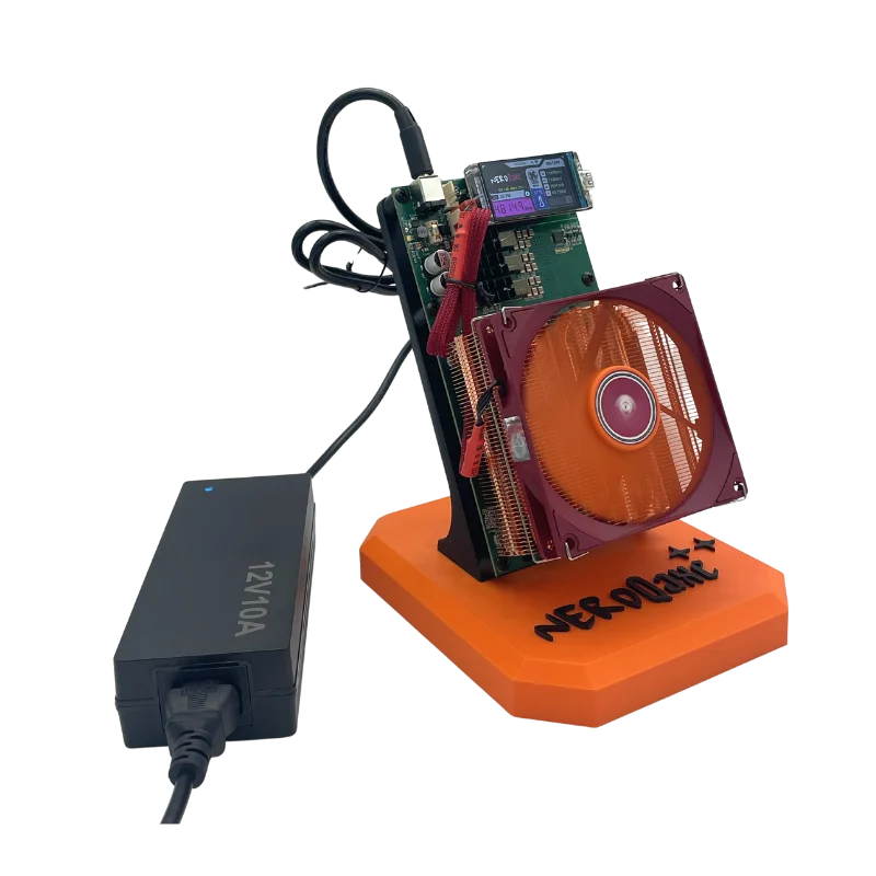 Bitaxe Miner NerdQaxe++ 4.8TH/s 2.4Gwifi Open-Source Silent Home Mining Solo Miner for BTC