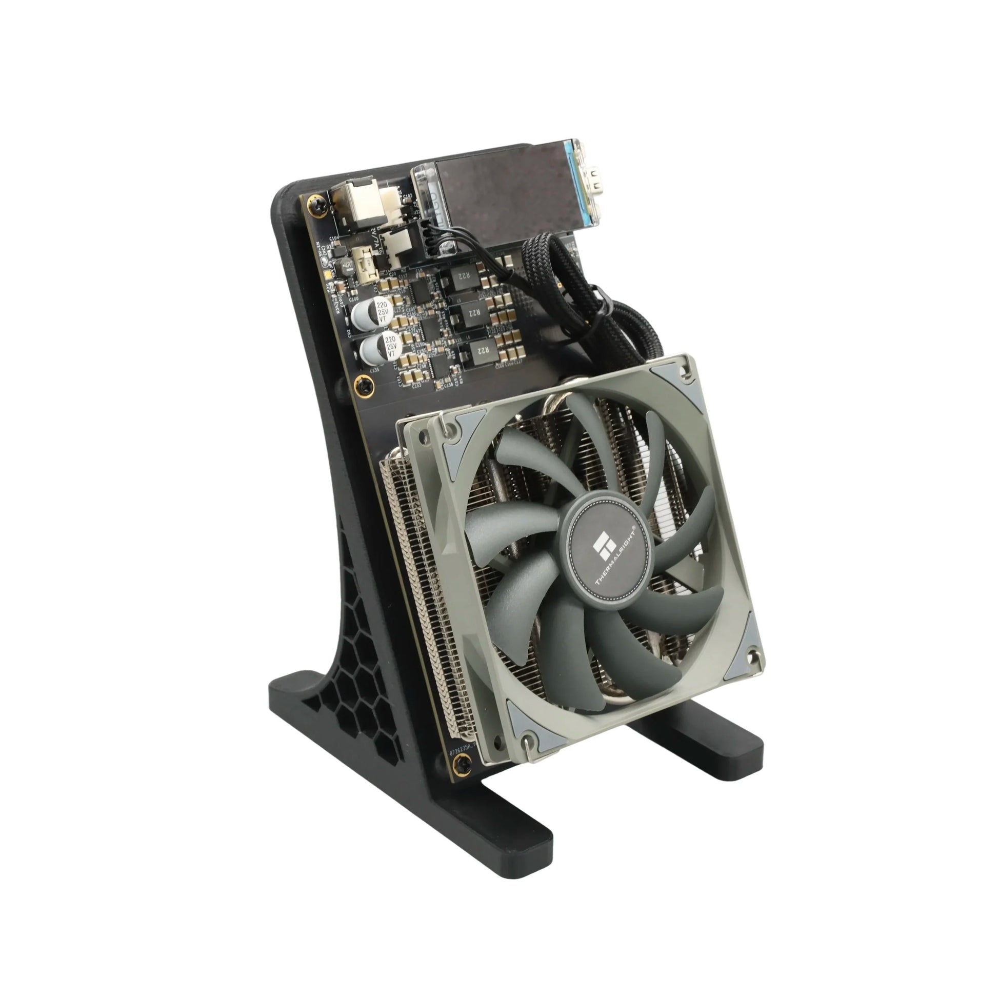 Bitaxe NerdQaxe++ 4.8TH/s 68w Bitcoins Miner 4 PCS BM1370 Asic Chip Solo BTC miner With 120W Power Supply