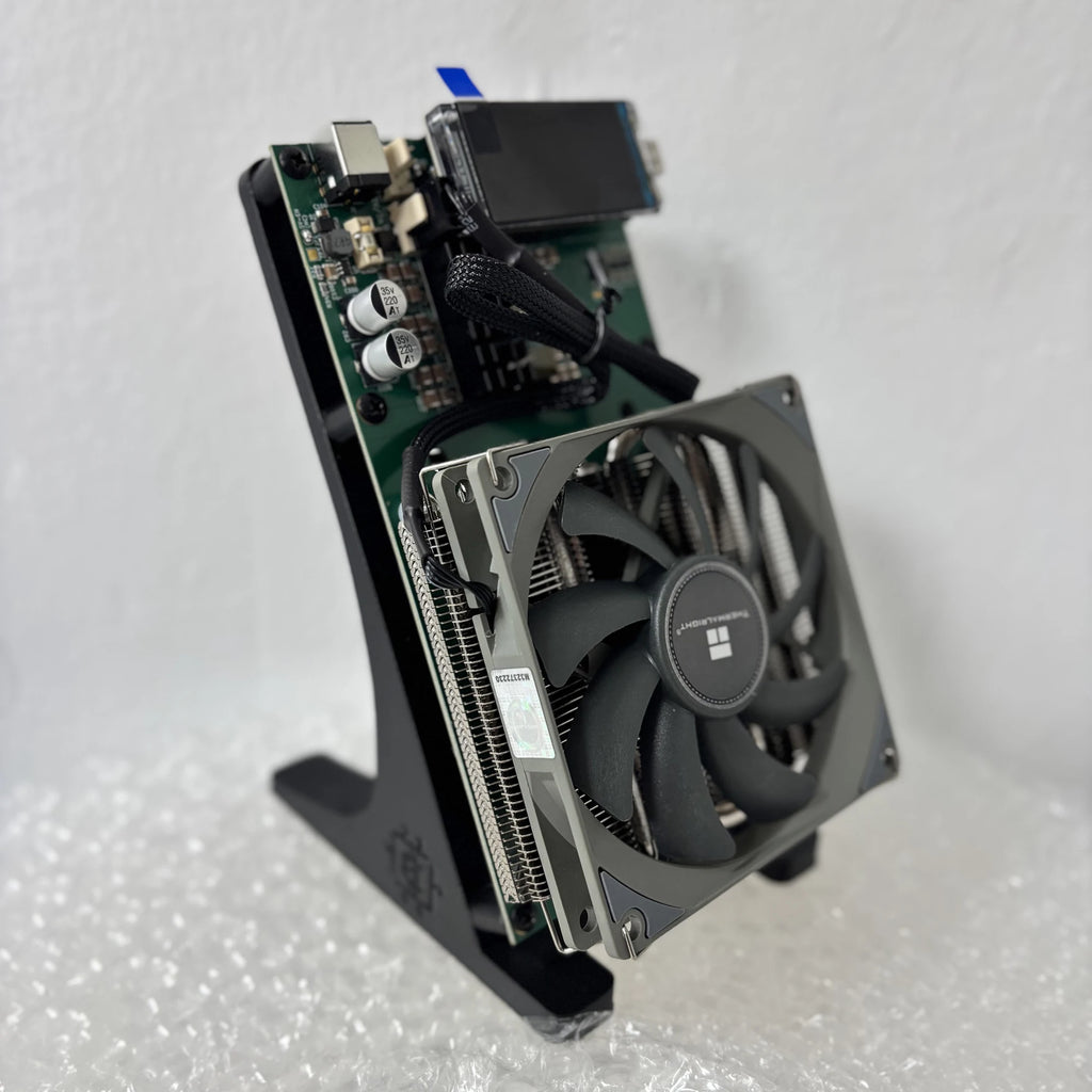 Bitaxe NerdQaxe++ 4.8TH/s Bitcoins Miner 4 Pieces BM1370 Asic Chip Solo BTC 68W 2.4G WiFi Open-Source Mining Machine Home Use