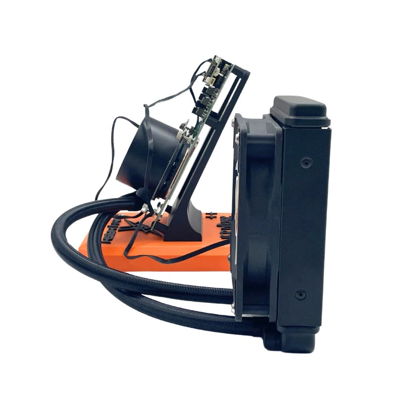 100% Original NerdQaxe++ Hydro Bitcoin Miner 4.8TH/s 78W NerdQAxe++ HYD Water Cooling Prevent Overheating BTC Mining Bitaxe