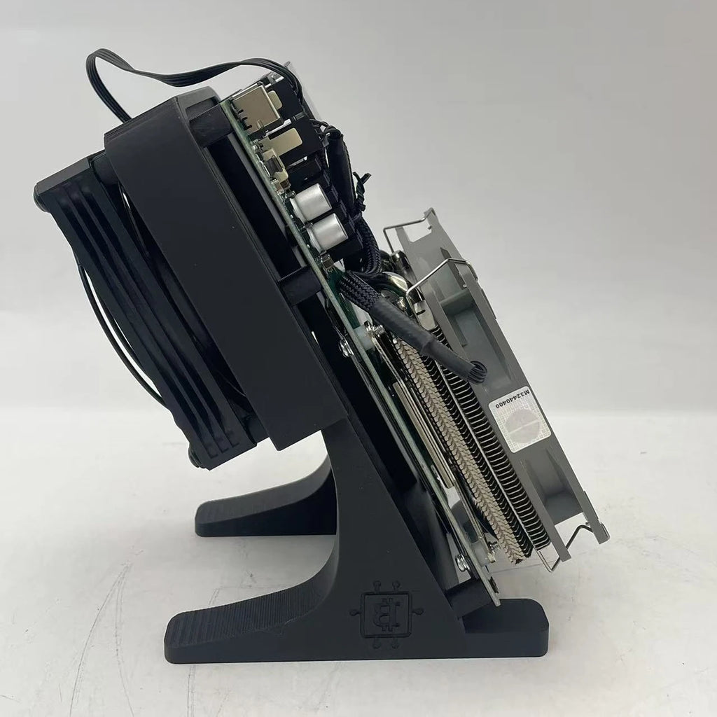 Latest design, Dual-fan cooling,Bitaxe NerdQaxe++ Hydro 4.8TH/s 78W Liquid-Cooled Bitcoin Miner Crypto Machine for Mining